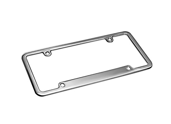 Die Casting 4 Holes Solid Brass License Plate Frame