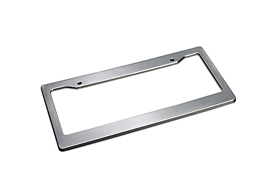 Chromed ABS Plastic License Plate Frame