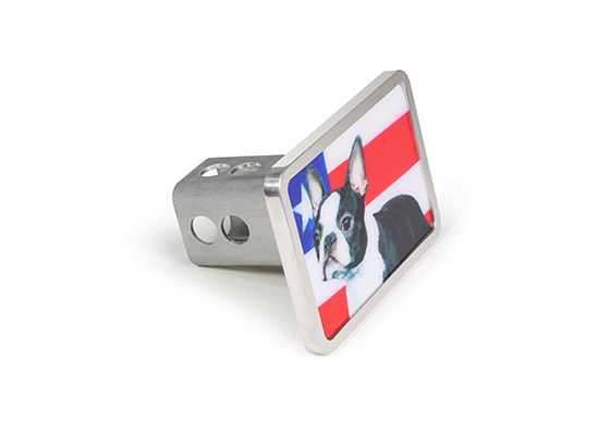 Rectangular Die Cast Aluminum Hitch Cover